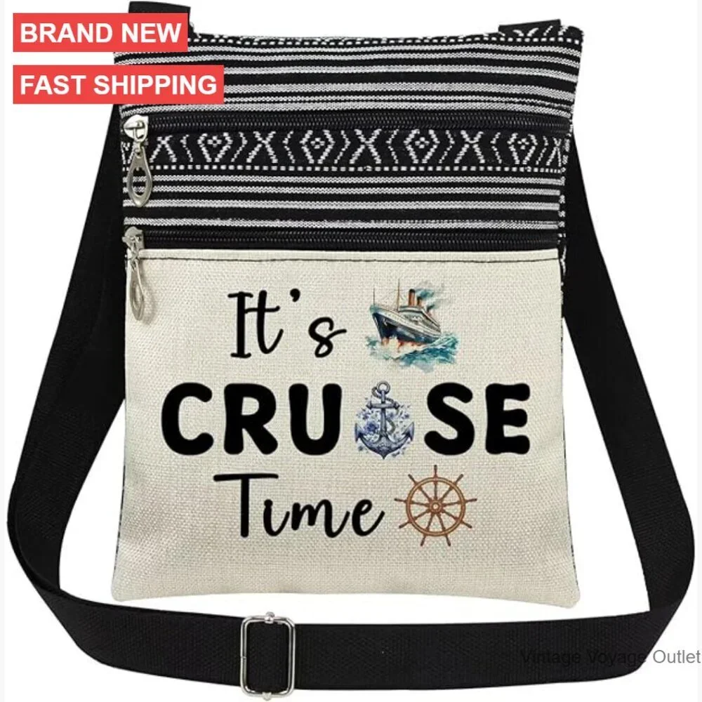 Adjustable Crossbody Bag with Dual Compartments for Essentials